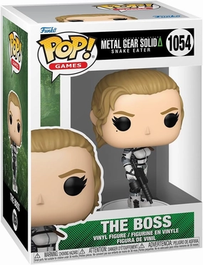 Funko Pop Games: Metal Gear - The Big Boss - Metal Gear Solid - Collectable Vinyl Figure - Gift Idea - Official Merchandise - Toys for Kids & Adults - Video Games Fans - Model Figure for Collectors