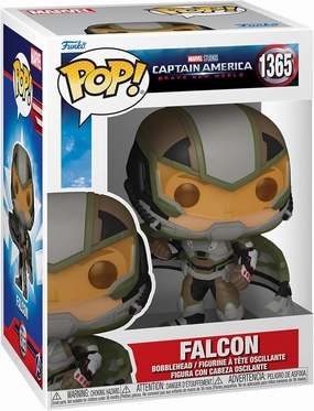 Funko Pop Marvel: Captain America: Brave New World - Falcon - Collectable Vinyl Figure - Gift Idea - Official Merchandise - Toys for Kids & Adults - Superheroes Fans - Model Figure for Collectors