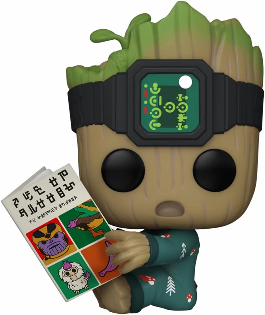 Funko POP! Marvel: Guardians of The Galaxy - Groot PJs with Book - Groot Shorts - Collectable Vinyl Figure - Gift Idea - Official Merchandise - for Kids & Adults - TV Fans
