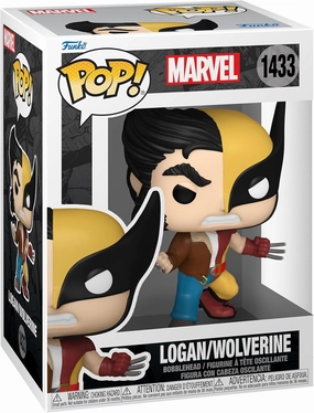 Funko POP Marvel: Split - Wolverine/Logan​ - Marvel Comics - Collectable Vinyl Figure - Gift Idea - Official Merchandise - for Kids & Adults - Comic Books Fans - Model Figure for Collectors