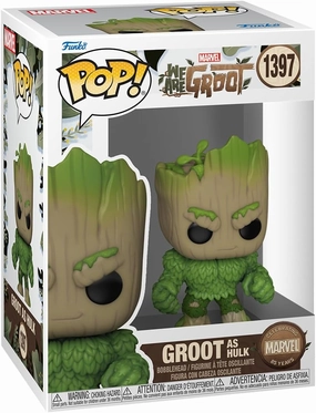 Funko POP! Marvel: We are Groot - Hulk - Groot Shorts - Collectable Vinyl Figure - Gift Idea - Official Merchandise - for Kids & Adults - TV Fans - Model Figure for Collectors and Display