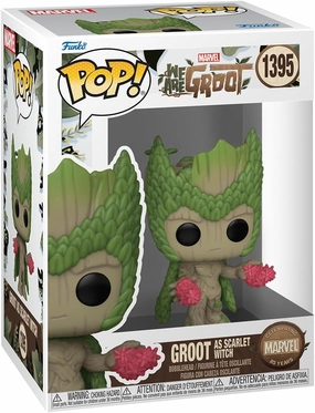 Funko POP! Marvel: We are Groot - Scarlet Witch - Groot Shorts - Collectable Vinyl Figure - Gift Idea - Official Merchandise - for Kids & Adults - TV Fans - Model Figure for Collectors and Display