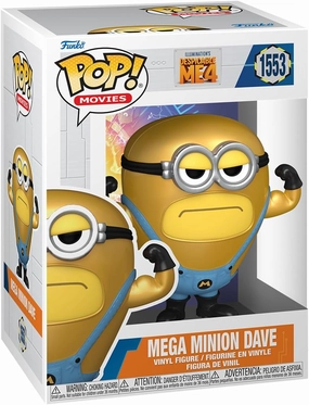 Funko POP! Movies: Despicable Me 4 – Super Dave - Despicable Me: Minions - Collectable Vinyl Figure - Gift Idea - Official Merchandise - for Kids & Adults - Movies Fans - Model Figure for Collectors