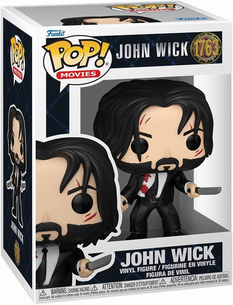 Funko Pop Movies: John Wick 3 - John Wick - Collectable Vinyl Figure - Gift Idea - Official Merchandise - Toys for Kids & Adults - Action/Adventure Fans - Model Figure for Collectors