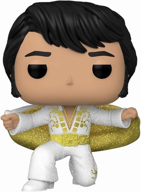 Funko POP! Rocks: Elvis Presley - Pharaoh Suit - Diamond Glitter - Collectable Vinyl Figure - Gift Idea - Official Merchandise - for Kids & Adults - Music Fans