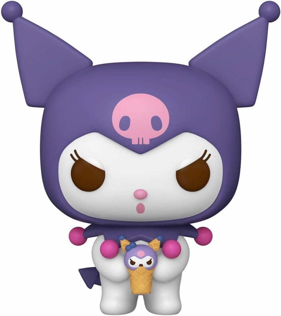 Funko POP! Sanrio: HK - Kuromi - Hello Kitty - Collectable Vinyl Figure - Gift Idea - Official Merchandise - for Kids & Adults - Cartoons Fans - Model Figure for Collectors and Display