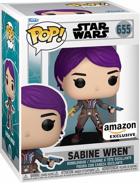 Funko POP! Star Wars: Ahsoka TV - Sabine Wren - Glow in The Dark - Collectable Vinyl Figure - Gift Idea - Official Merchandise - for Kids & Adults - TV Fans