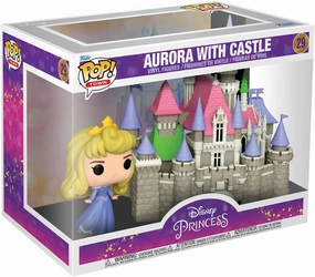 Funko POP! Town: Ultimate Princess - Princess Aurora with Castle - Disney Princesses - Collectable Vinyl Figure - Gift Idea - Official Merchandise - for Kids & Adults - Movies Fans