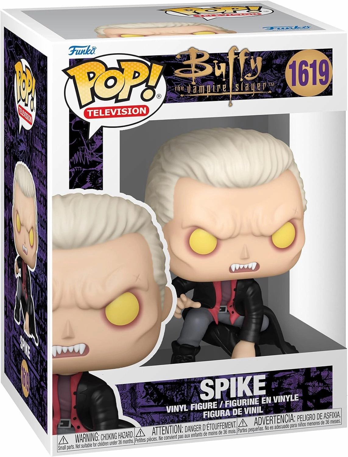 Funko POP TV: BTVS – Spike - (Vampire) - Buffy The Vampire Slayer - Collectable Vinyl Figure - Gift Idea - Official Merchandise - for Kids & Adults - Horror Fans - Model Figure for Collectors