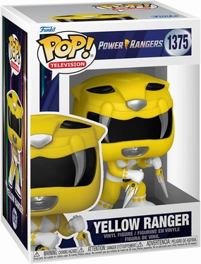 Funko POP! TV: Mighty Morphin Power Rangers 30th Anniversary - Yellow Ranger - Power Rangers TV - Collectable Vinyl Figure - Gift Idea - Official Merchandise - for Kids & Adults - TV Fans