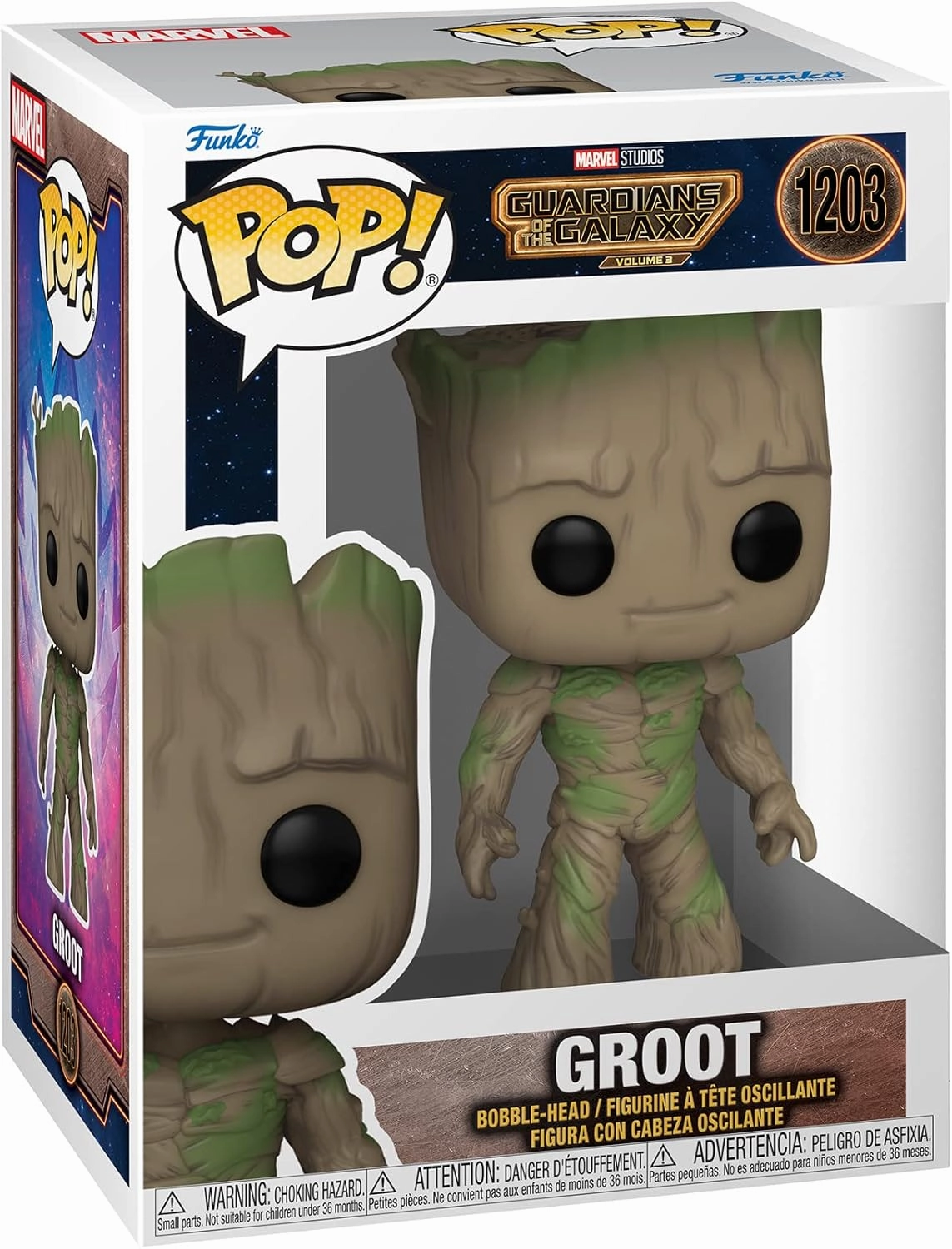 Funko POP! Vinyl: Marvel - Guardians of The Galaxy 3 - Groot - Collectable Vinyl Figure - Gift Idea - Official Merchandise - for Kids & Adults - Movies Fans - Model Figure for Collectors and Display