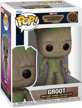 Funko POP! Vinyl: Marvel - Guardians of The Galaxy 3 - Groot - Collectable Vinyl Figure - Gift Idea - Official Merchandise - for Kids & Adults - Movies Fans - Model Figure for Collectors and Display