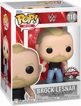 Funko Pop WWE: Brock Lesnar - Amazon Exclusive - Collectable Vinyl Figure - Gift Idea - Official Merchandise - Toys for Kids & Adults - Sports Fans - Model Figure for Collectors and Display