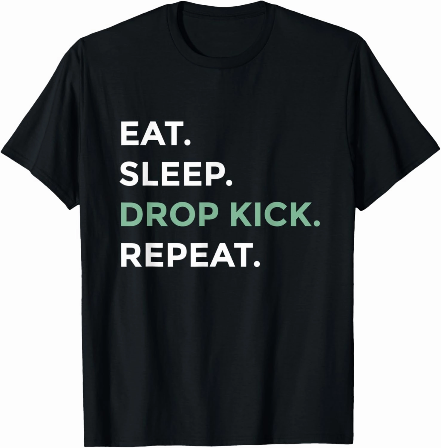 Funny Rugby Men's Boy's Rugby Player Drop Kick Gift T-Shirt