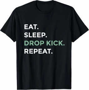 Funny Rugby Men's Boy's Rugby Player Drop Kick Gift T-Shirt