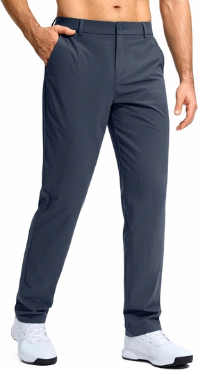 G Gradual Mens Golf Pants Stretch Dress Casual Pants 30"/32"/34" Lightweight Work Travel Slacks for Men with 4 Pockets