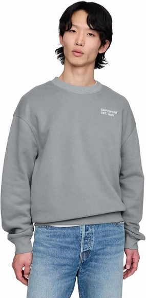 GAP Men's Mini Logo Crewneck Sweatshirt