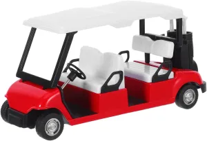 Garneck Mini Diecast Golf Cart Model Pullback Action for Adults Finish Golf Cart Prop for Home Decor Party Supplies Themed Decorations