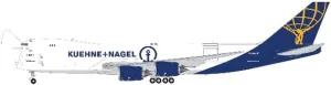 GeminiJets G2GTI1240 Atlas Air Boeing 747-8F Kuehne Nagel Interactive Series; Scale 1:200