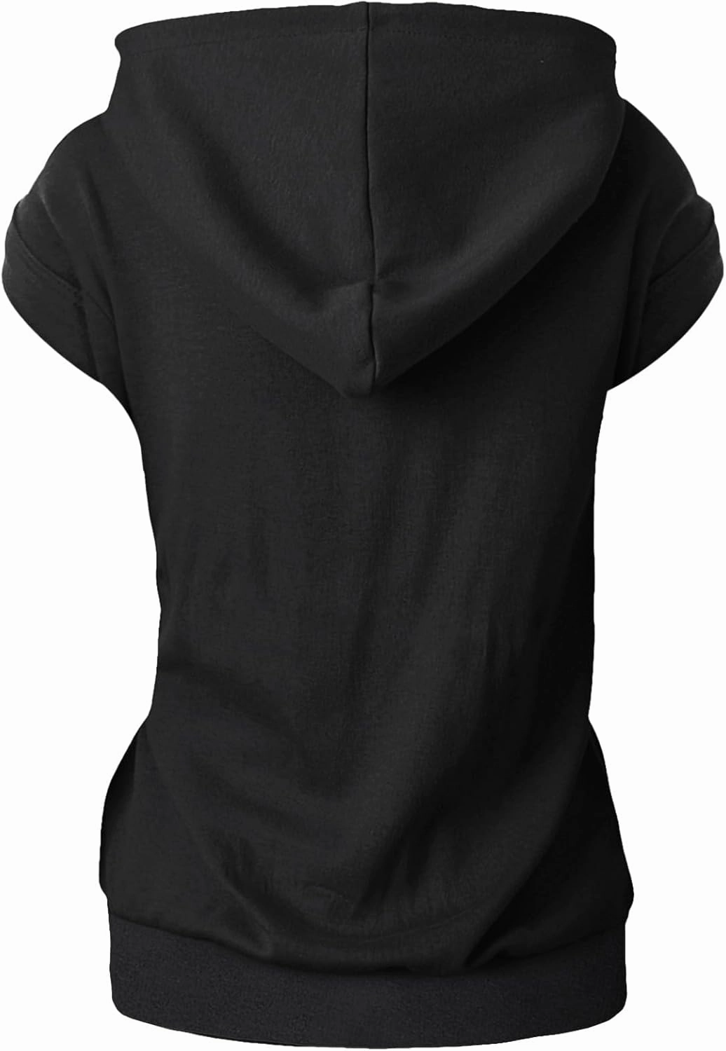 GIVON Women's Lightweight Hooded Vest Sleeveless 1/4 Zip Pullover Casual Hoodie Sweatshirt with Pockets