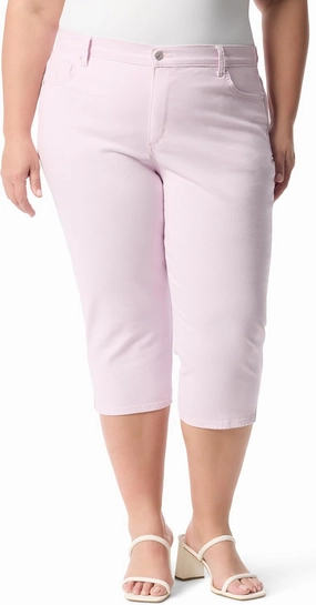 Gloria Vanderbilt Women's Amanda Capri with High Rise Straight Standard