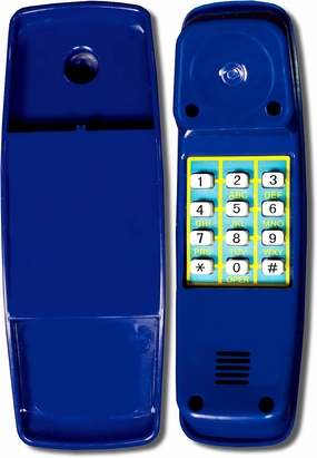 Gorilla Playsets 07-0014-B Children's Blue Telephone Swing Set Accessory with Mount