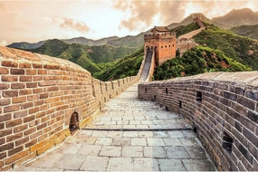 Great Wall of China, Seven Wonders of The World Landmark Jigsaw Puzzle for Adults and Kids | 1000 Piece Puzzle | Interactive Brain Teaser, Educational Toys & Games, Quarantine Gifts | 28 x 20 Inches