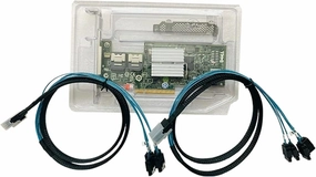 H200 RAID Controller Card PCI E HBA 6Gbps LSI 9211 P20 IT Mode ZFS FreeNAS unRAID RAID Expander   2* SATA Cable