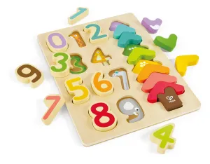 Hape | Colours & Numbers Puzzle