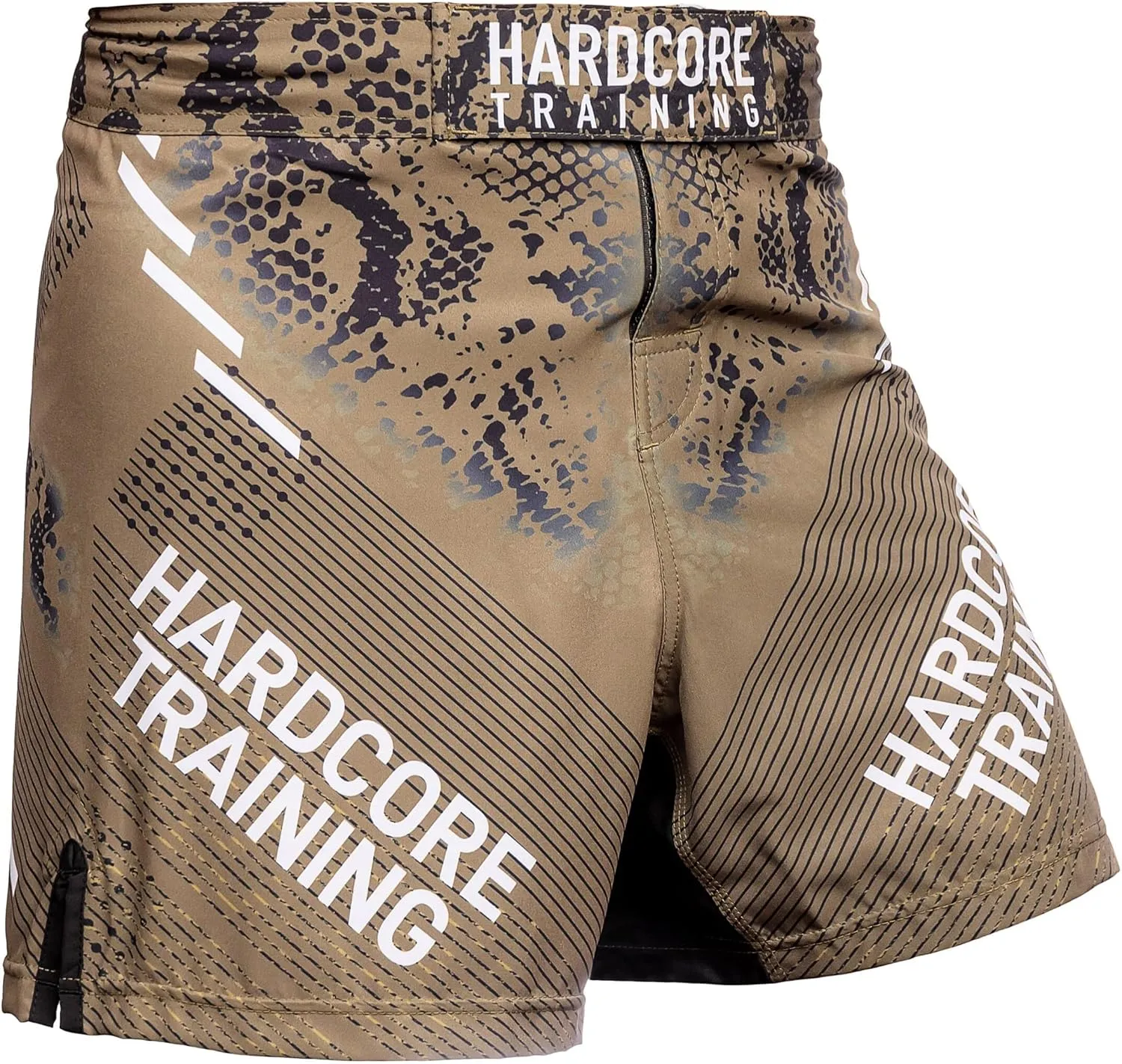 Hardcore Training Fight Shorts Boxing Dragon Men's MMA Combat BJJ Grappling Fitness Muay Thai Kickboxing No Gi