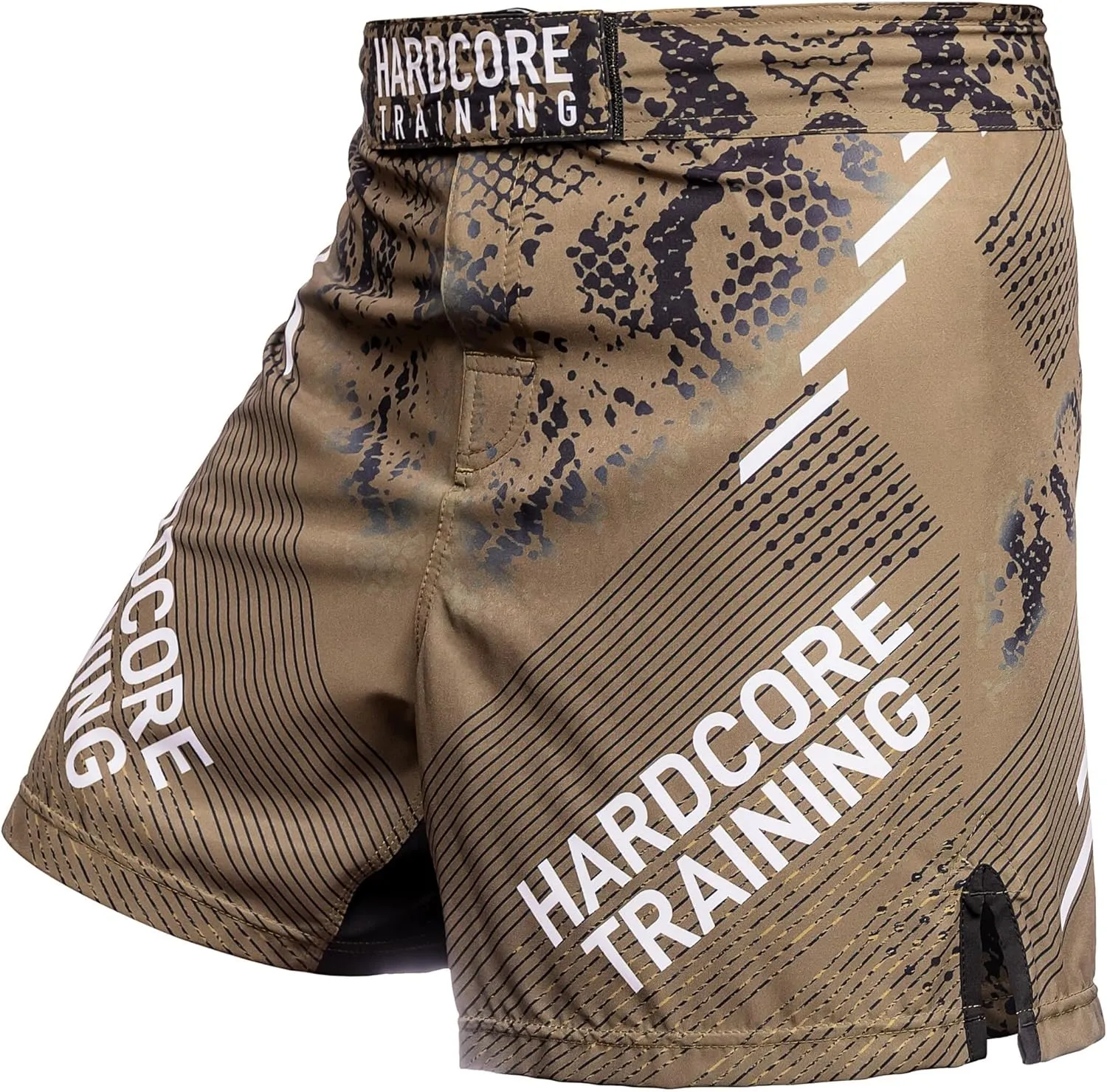 Hardcore Training Fight Shorts Boxing Dragon Men's MMA Combat BJJ Grappling Fitness Muay Thai Kickboxing No Gi