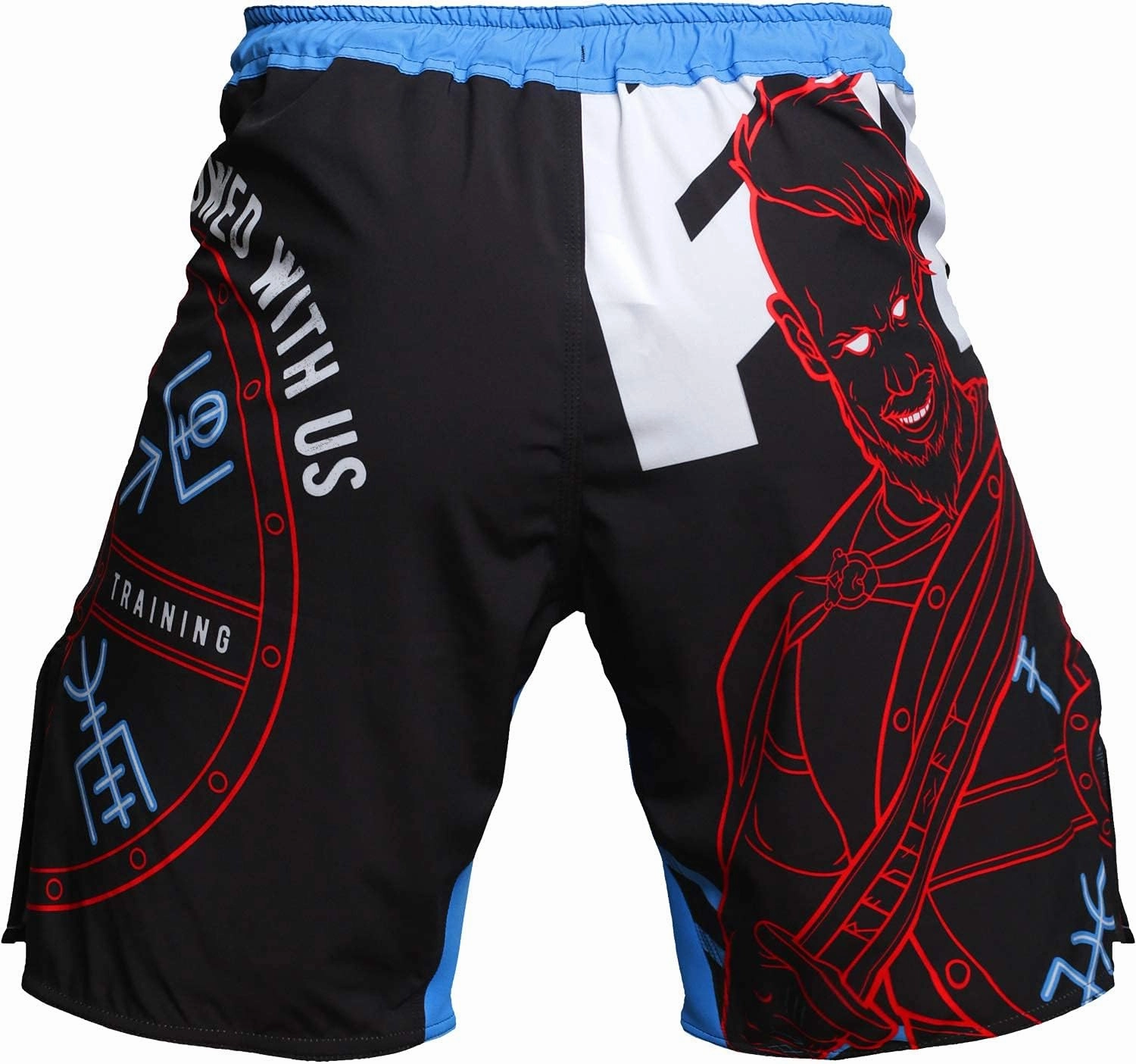 Hardcore Training Fight Shorts Men's Boxing MMA Combat BJJ Grappling Fitness Muay Thai Kickboxing No Gi