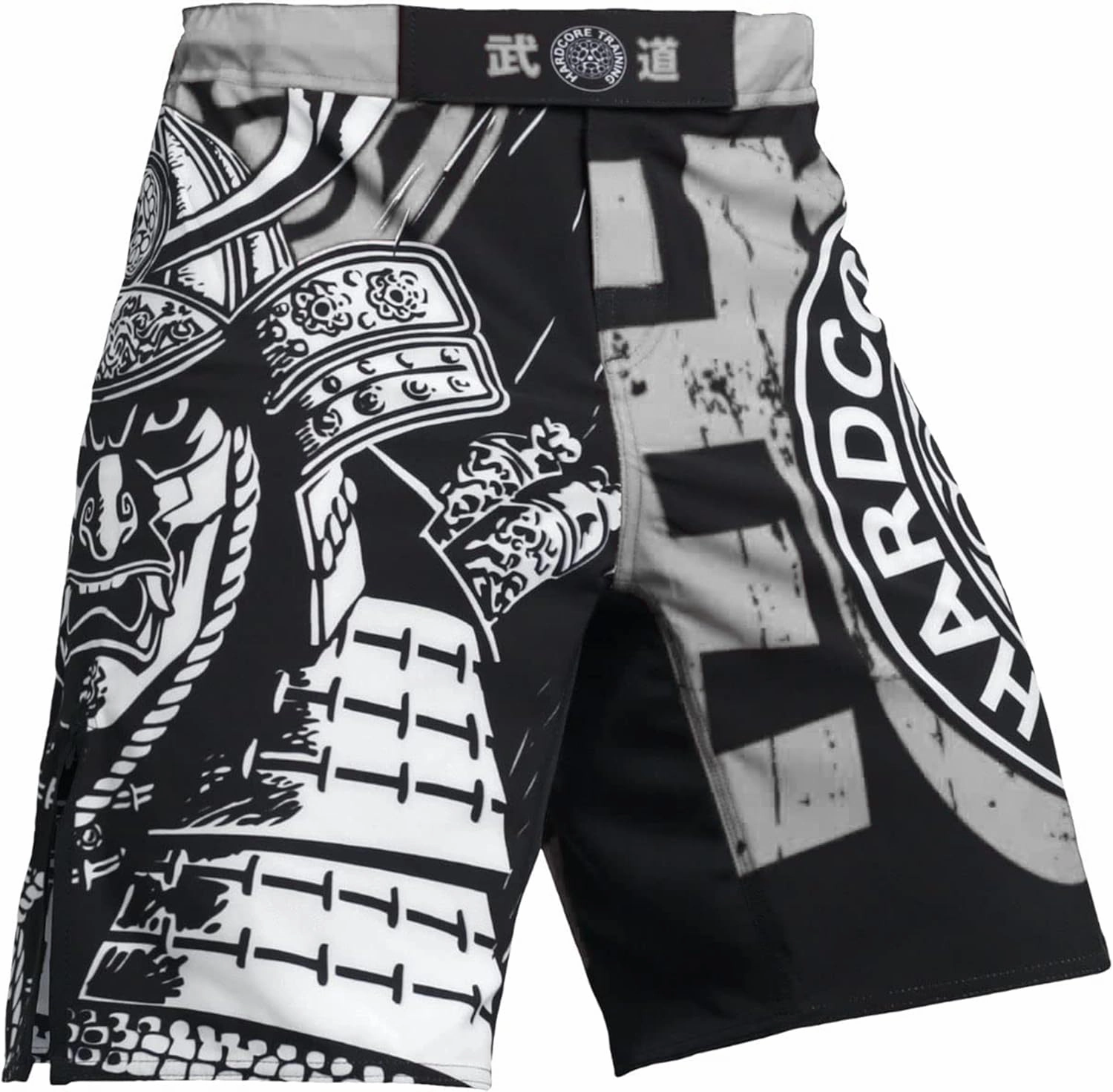 Hardcore Training Fight Shorts Men's Boxing MMA Combat BJJ Grappling Fitness Muay Thai Kickboxing No Gi