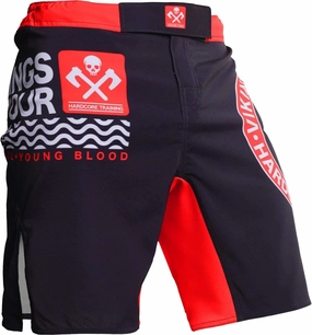 Hardcore Training Fight Shorts Men's Boxing MMA Combat BJJ Grappling Fitness Muay Thai Kickboxing No Gi