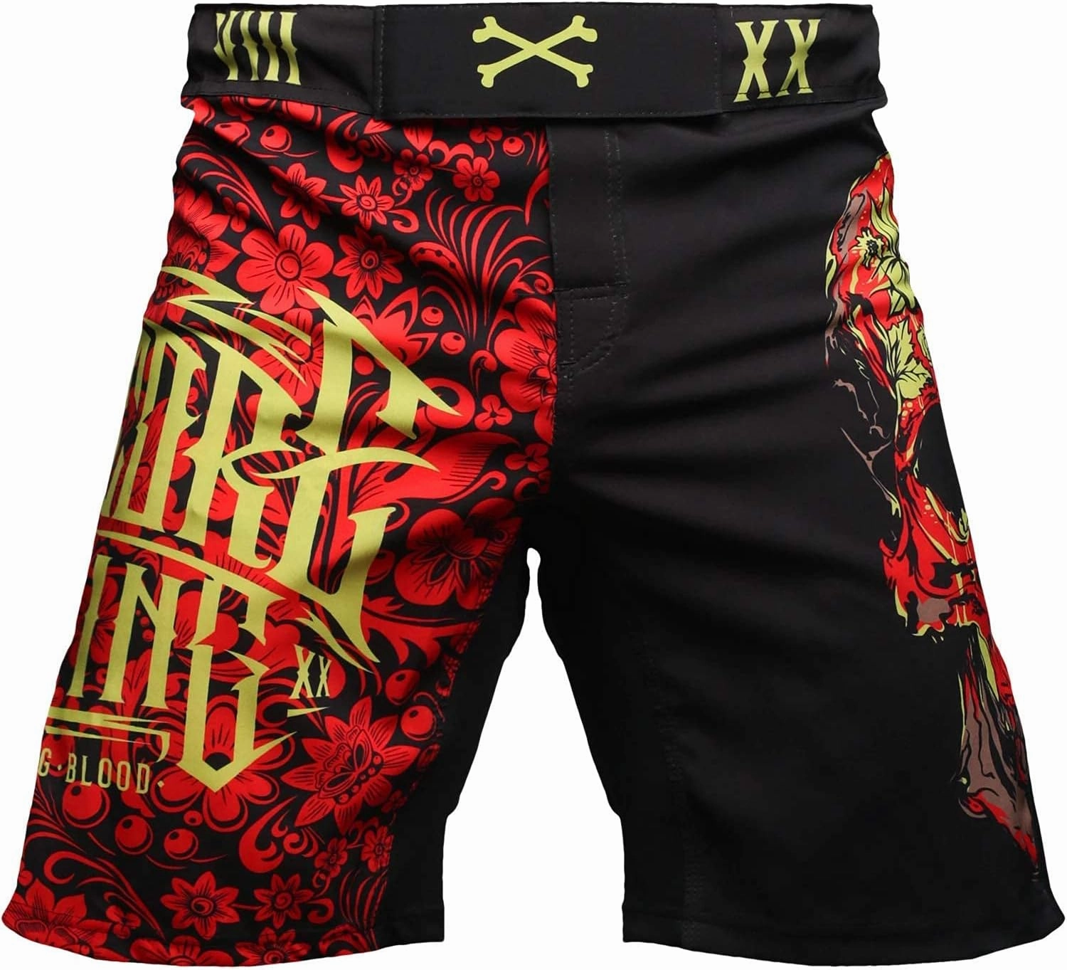 Hardcore Training Fight Shorts Men's Boxing MMA Combat BJJ Grappling Fitness Muay Thai Kickboxing No Gi