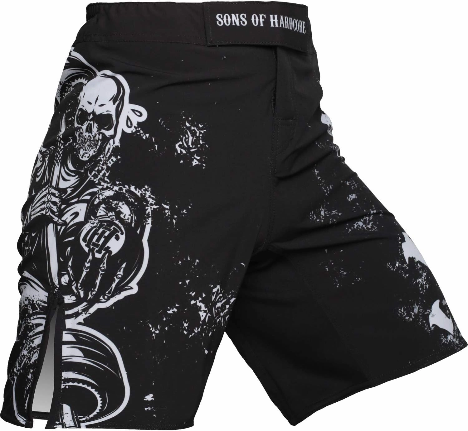 Hardcore Training Fight Shorts Men's Boxing MMA Combat BJJ Grappling Fitness Muay Thai Kickboxing No Gi