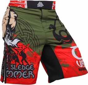 Hardcore Training Fight Shorts Men's Boxing MMA Combat BJJ Grappling Fitness Muay Thai Kickboxing No Gi