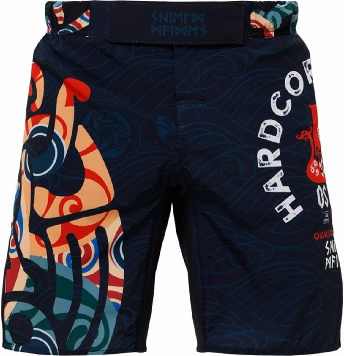 Hardcore Training Fight Shorts Men's Boxing MMA Combat BJJ Grappling Fitness Muay Thai Kickboxing No Gi