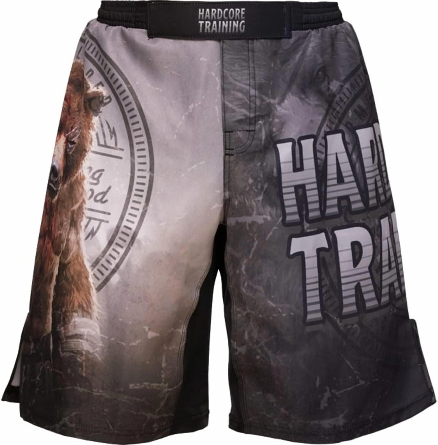 Hardcore Training Fight Shorts Men's Boxing MMA Combat BJJ Grappling Fitness Muay Thai Kickboxing No Gi