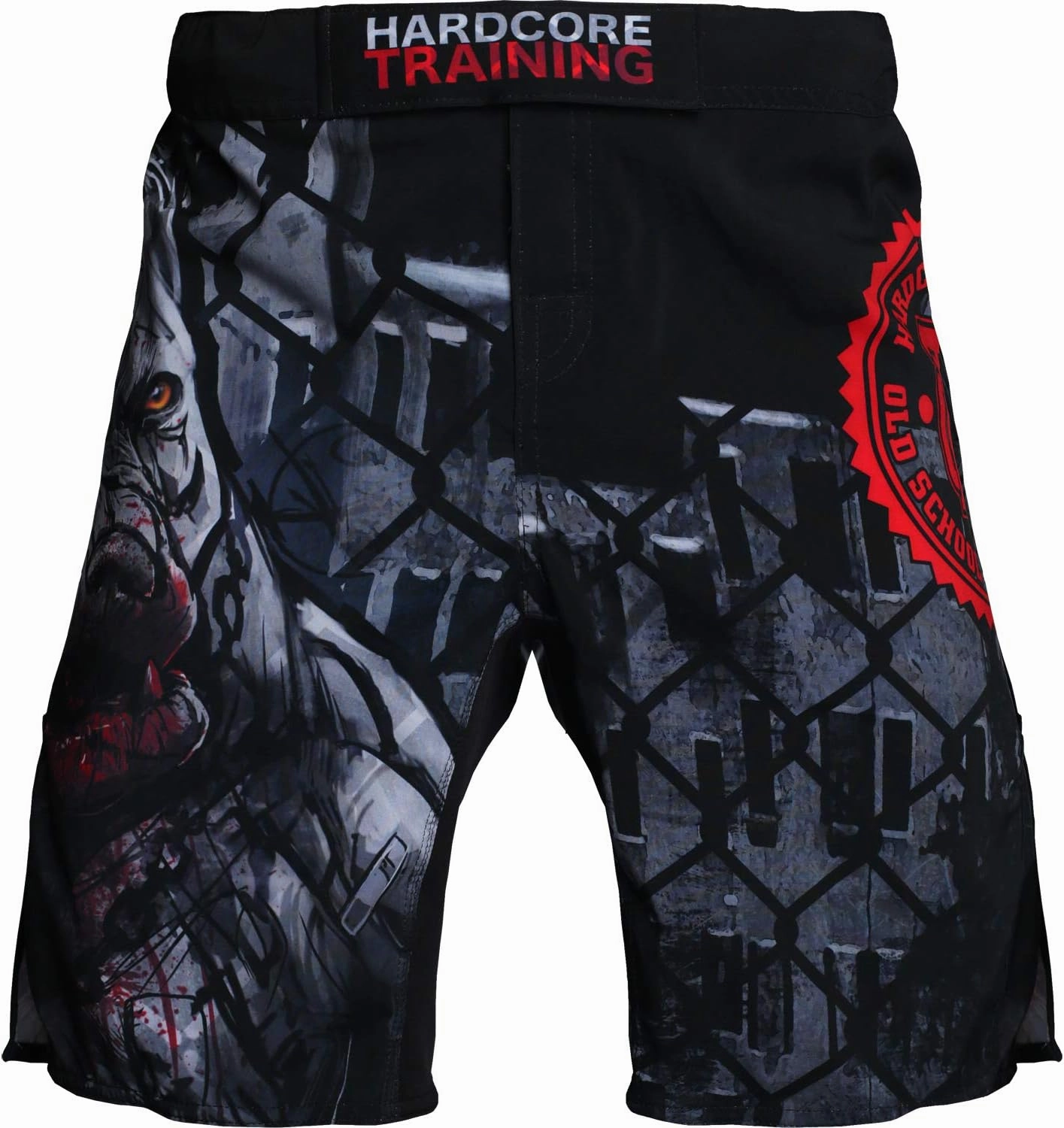 Hardcore Training Fight Shorts Men's Boxing MMA Combat BJJ Grappling Fitness Muay Thai Kickboxing No Gi