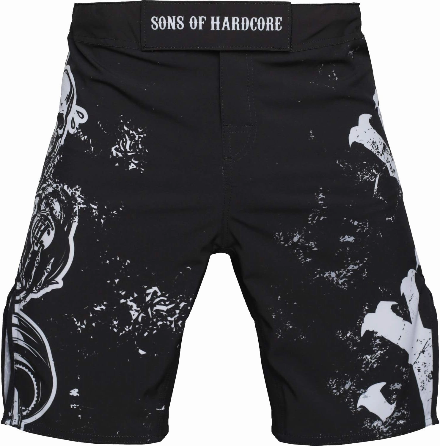 Hardcore Training Fight Shorts Men's Boxing MMA Combat BJJ Grappling Fitness Muay Thai Kickboxing No Gi