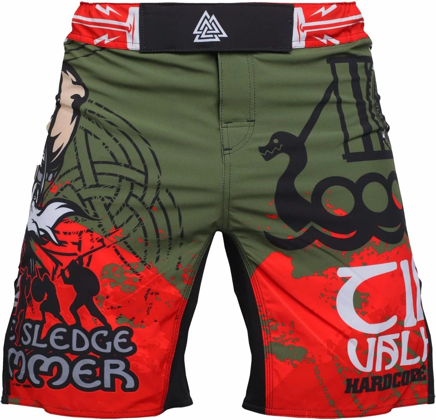 Hardcore Training Fight Shorts Men's Boxing MMA Combat BJJ Grappling Fitness Muay Thai Kickboxing No Gi