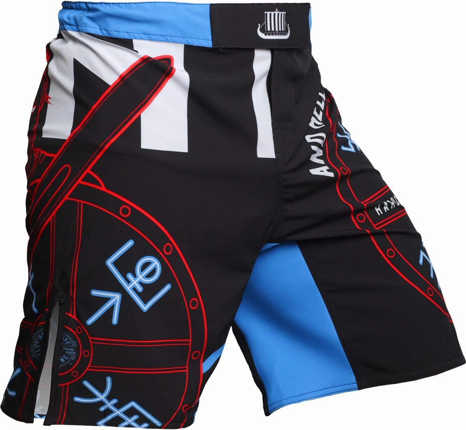 Hardcore Training Fight Shorts Men's Boxing MMA Combat BJJ Grappling Fitness Muay Thai Kickboxing No Gi