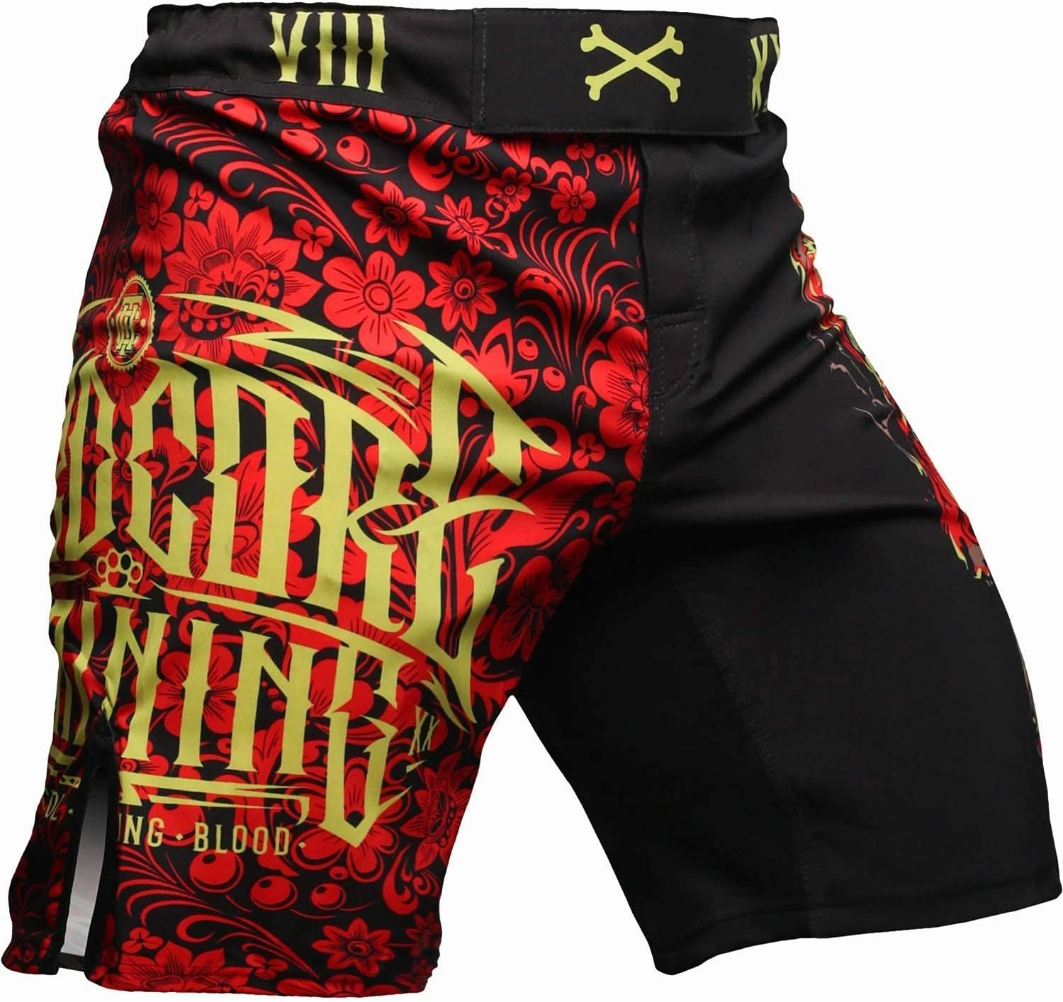Hardcore Training Fight Shorts Men's Boxing MMA Combat BJJ Grappling Fitness Muay Thai Kickboxing No Gi