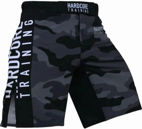 Hardcore Training Fight Shorts Men's Boxing MMA Combat BJJ Grappling Fitness Muay Thai Kickboxing No Gi
