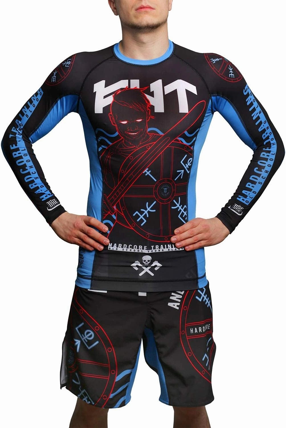 Hardcore Training Fight Shorts Men's Boxing MMA Combat BJJ Grappling Fitness Muay Thai Kickboxing No Gi
