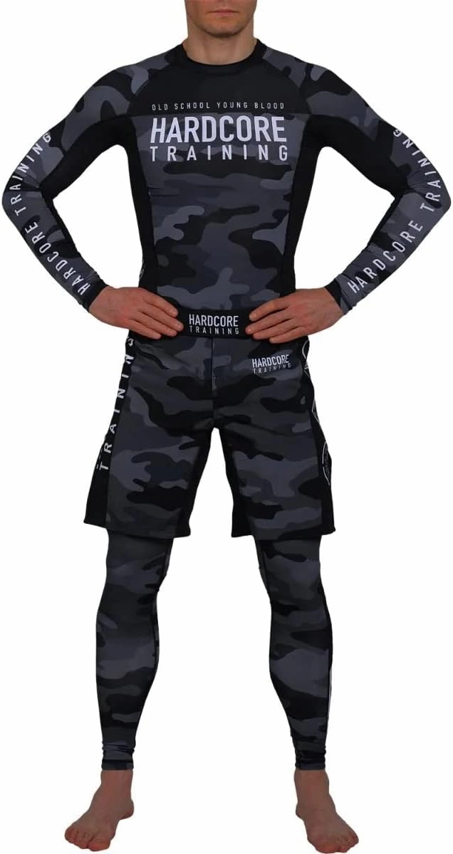 Hardcore Training Fight Shorts Men's Boxing MMA Combat BJJ Grappling Fitness Muay Thai Kickboxing No Gi