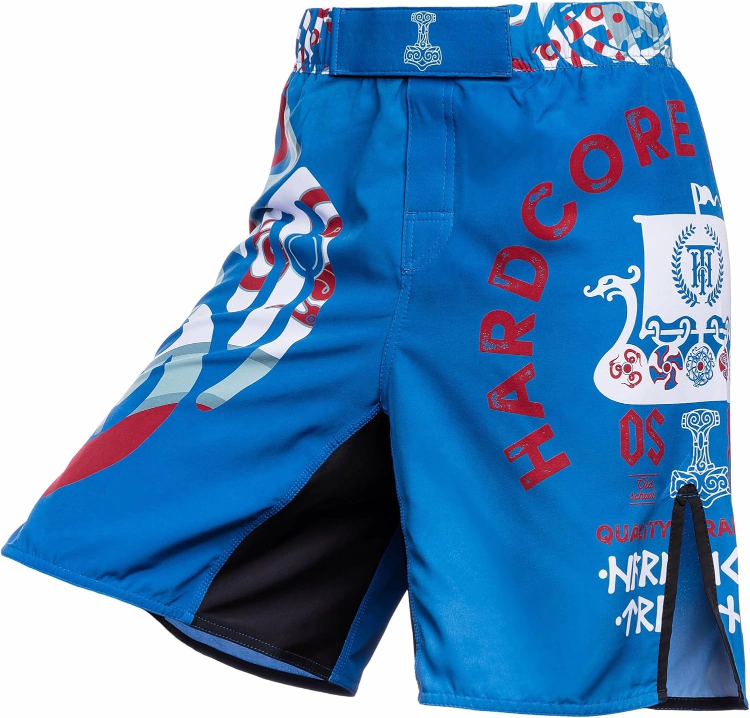 Hardcore Training Fight Shorts Men's Boxing MMA Combat BJJ Grappling Fitness Muay Thai Kickboxing No Gi