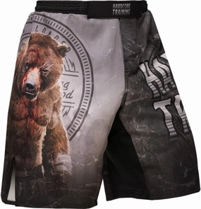 Hardcore Training Fight Shorts Men's Boxing MMA Combat BJJ Grappling Fitness Muay Thai Kickboxing No Gi