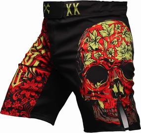 Hardcore Training Fight Shorts Men's Boxing MMA Combat BJJ Grappling Fitness Muay Thai Kickboxing No Gi